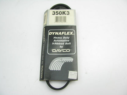 Dayco 350K3 Serpentine Belt - 0.42'' X 35.67'' - 3 Ribs