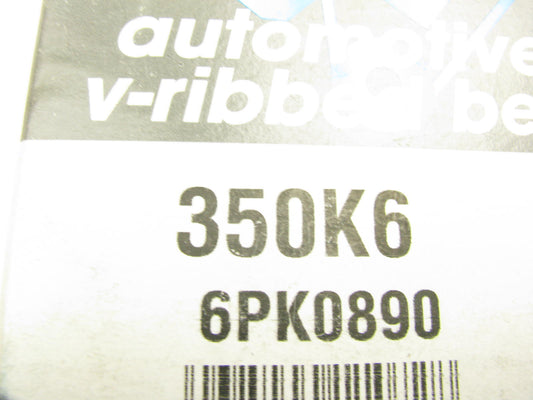 Dayco 350K6 Serpentine Belt  0.84'' X 35.875'' - 6 Ribs