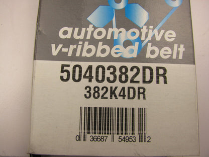 Dayco 382K4DR Serpentine Belt - .56'' X 38.705'' - 4 Ribs