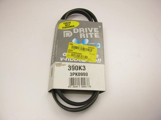 Dayco 390K3 Serpentine Belt - .42'' X 39.625'' - 3 Ribs
