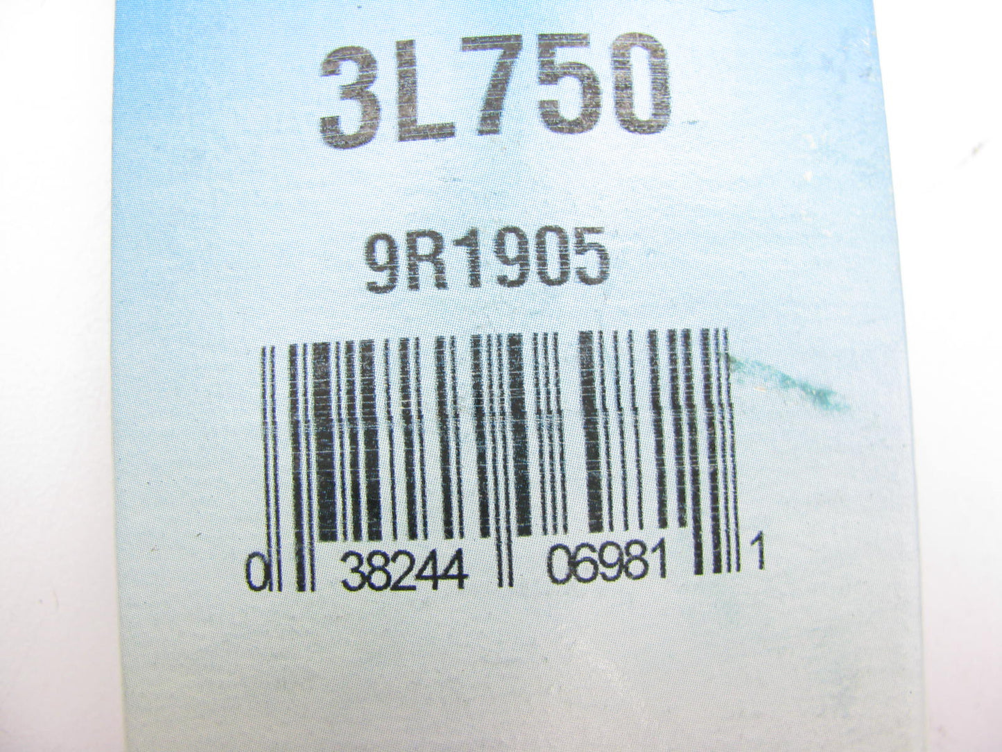 Dayco 3L750 Lawn & Garden Power Equipment Accessory Drive Belt - 3/8'' X 75''