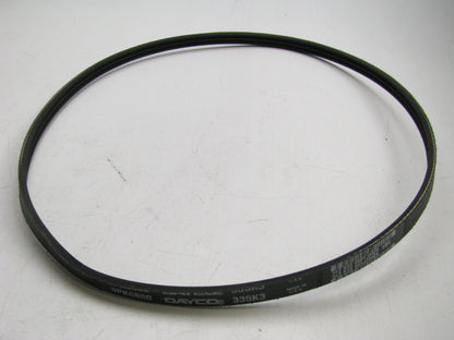 Dayco 3PK0850 Serpentine Belt - 0.42'' X 34.02'' - 3 Ribs