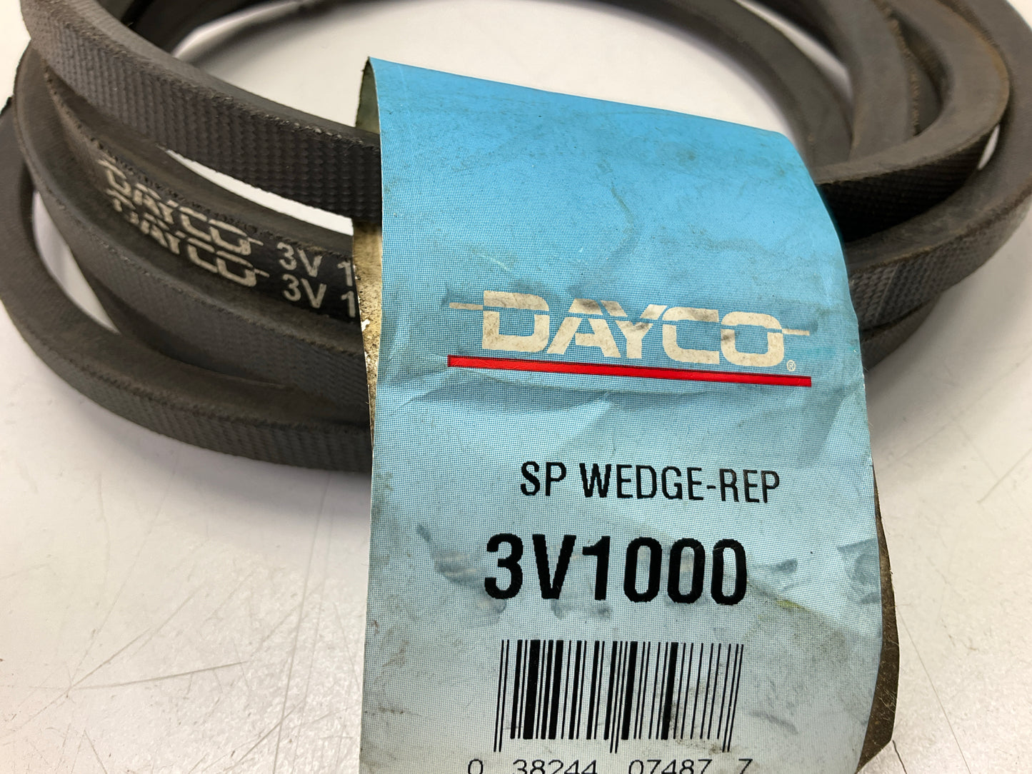 Dayco 3V1000 VX-Wedge Industrial Accessory Drive Belt, 3/8'' X 100''