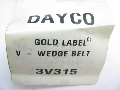 Dayco 3V315 Industrial V-Wedge Accessory Drive Belt - 3/8'' X 31.5''