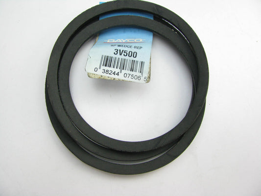 Dayco 3V500 Industrial V-Wedge Accessory Drive Belt - 3/8'' X 50''