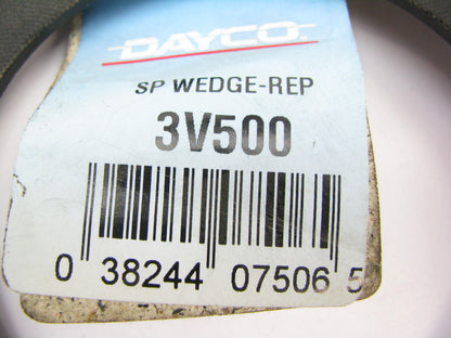Dayco 3V500 Industrial V-Wedge Accessory Drive Belt - 3/8'' X 50''