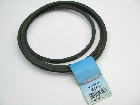 Dayco 3V750 Industrial V-Wedge Accessory Drive Belt - 3/8'' X 75''