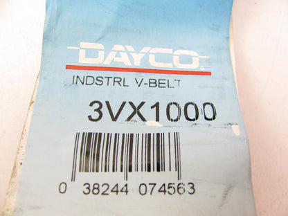Dayco 3VX1000 Industrial VX-Wedge Accessory Drive Belt - 3/8'' X 100''
