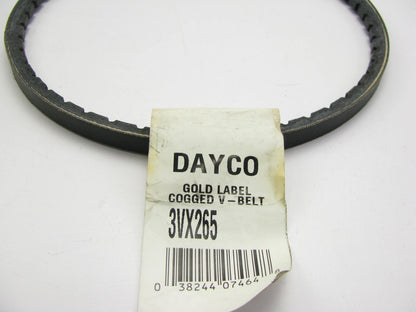 Dayco 3VX265 Industrial Accessory Drive VX-Wedge Belt - 0.41'' X 26.92''