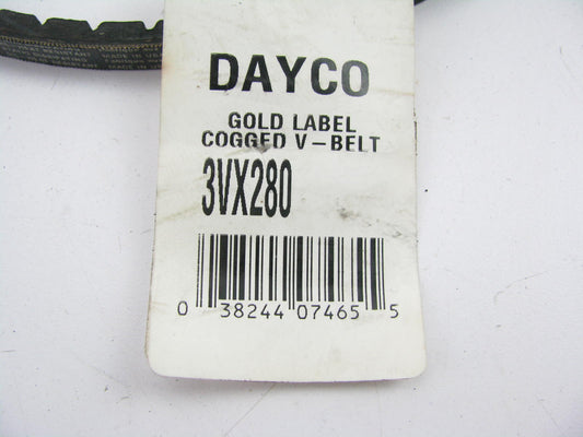 Dayco 3VX280 Industrial Accessory Drive Belt - 0.33'' X 28.00'' - 36 Degree