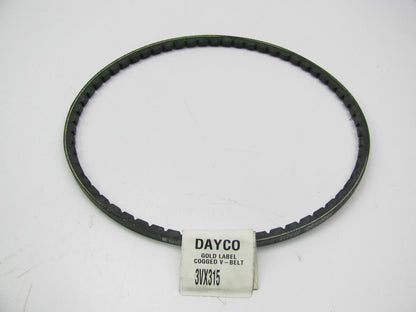 Dayco 3VX315 Industrial VX-Wedge Accessory Drive Belt - 3/8'' X 31.5''