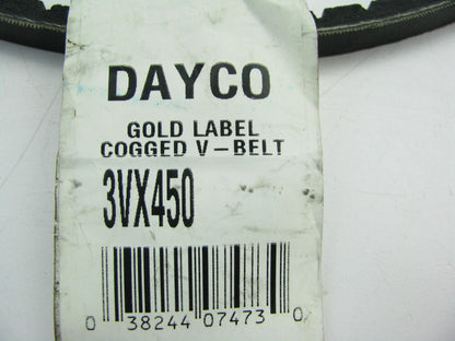 Dayco 3VX450 Industrial VX-Wedge Accessory Drive Belt - 3/8'' X 45''
