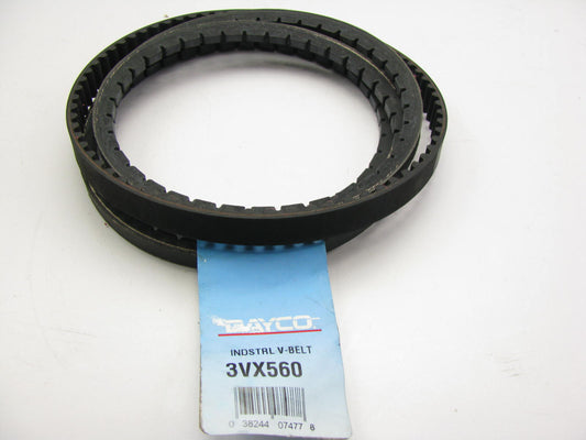 Dayco 3VX560 Industrial Accessory Drive VX-Wedge Belt - 3/8'' X 56''