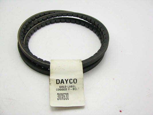Dayco 3VX630 Industrial Accessory Drive VX-Wedge Belt - 0.41'' X 63.42''