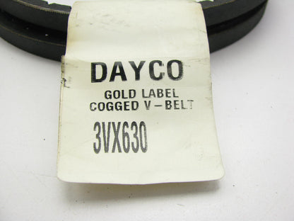 Dayco 3VX630 Industrial Accessory Drive VX-Wedge Belt - 0.41'' X 63.42''