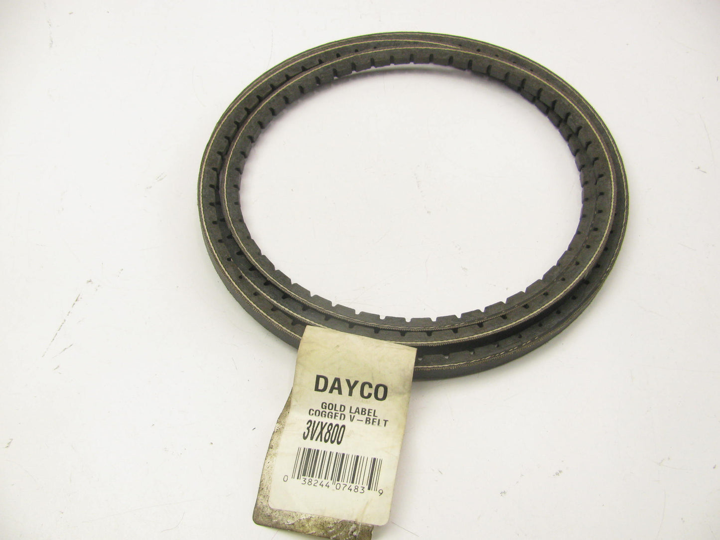 Dayco 3VX800 Industrial Cogged Accessory Drive Belt - 3/8'' X 80''