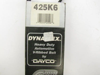 Dayco 425K6 Serpentine Belt - 0.84'' X 43.00'' - 6 Ribs