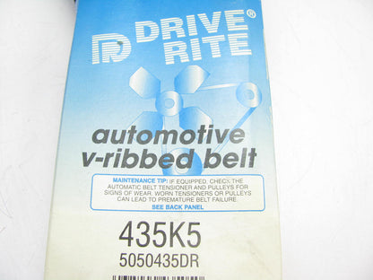 Dayco 435K5 Serpentine Belt - 0.69'' X 44.00'' - 5 Ribs