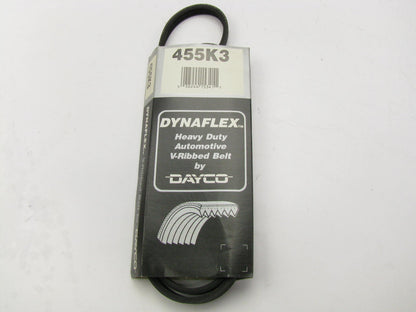 Dayco 455K3 Serpentine Belt  For 1989-1990 Nissan 240SX 2.4L-L4