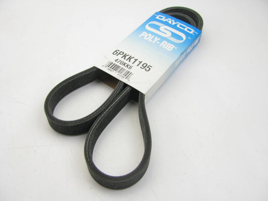 Dayco 470KK6 Serpentine Belt  For 1999-2006 VW Golf, 99-05 Jetta Gas