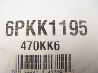 Dayco 470KK6 Serpentine Belt  For 1999-2006 VW Golf, 99-05 Jetta Gas
