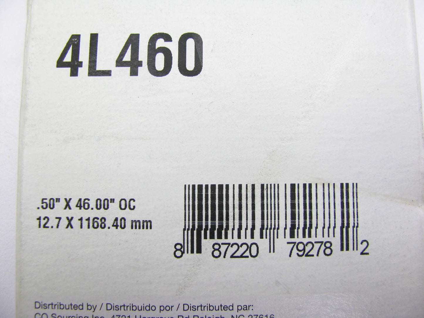 Dayco 4L460 Accessory Drive Belt - 1/2'' X 46''