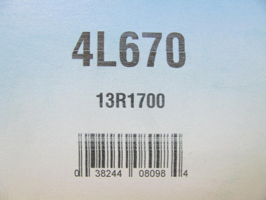 Dayco 4L670 Power Equipment Accessory Drive Belt - 1/2'' X 67''