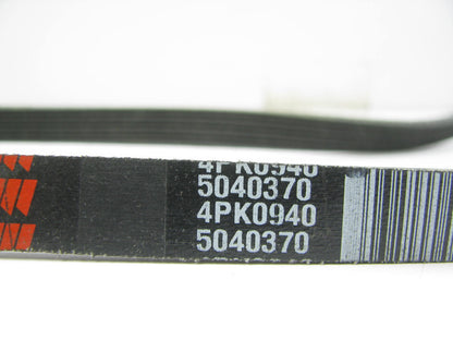 Dayco 4PK0940 Serpentine Belt - 0.56'' X 37.00'' - 4 Ribs