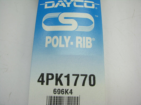 Dayco 4PK1770 Serpentine Belt - 696K4