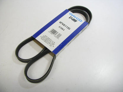 Dayco 4PVK1195 Serpentine Belt - 0.56'' X 47.50'' - 4 Ribs