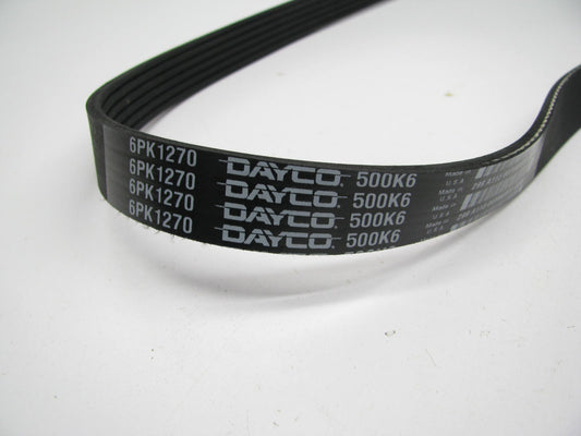 Dayco 500K6 Serpentine Belt - 0.82'' X 50.725'' - 6 Ribs