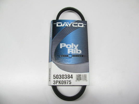 Dayco 5030384 Polyrib V-Belt 3PK0975