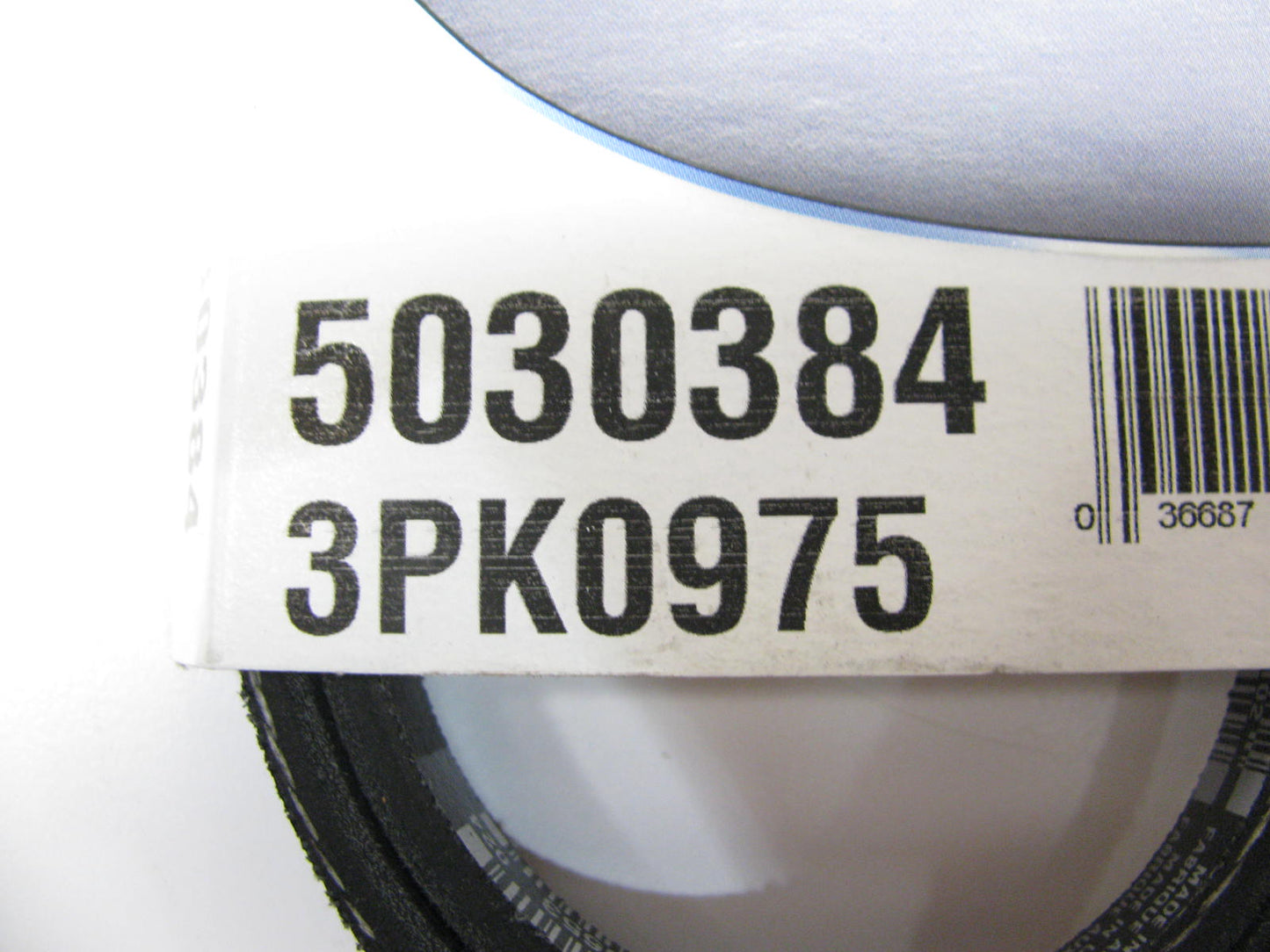 Dayco 5030384 Polyrib V-Belt 3PK0975