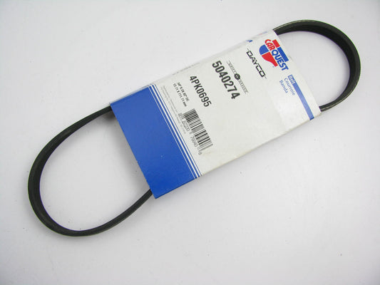 Dayco 5040274 Serpentine Belt - 0.56'' X 27.36'' - 4 Ribs