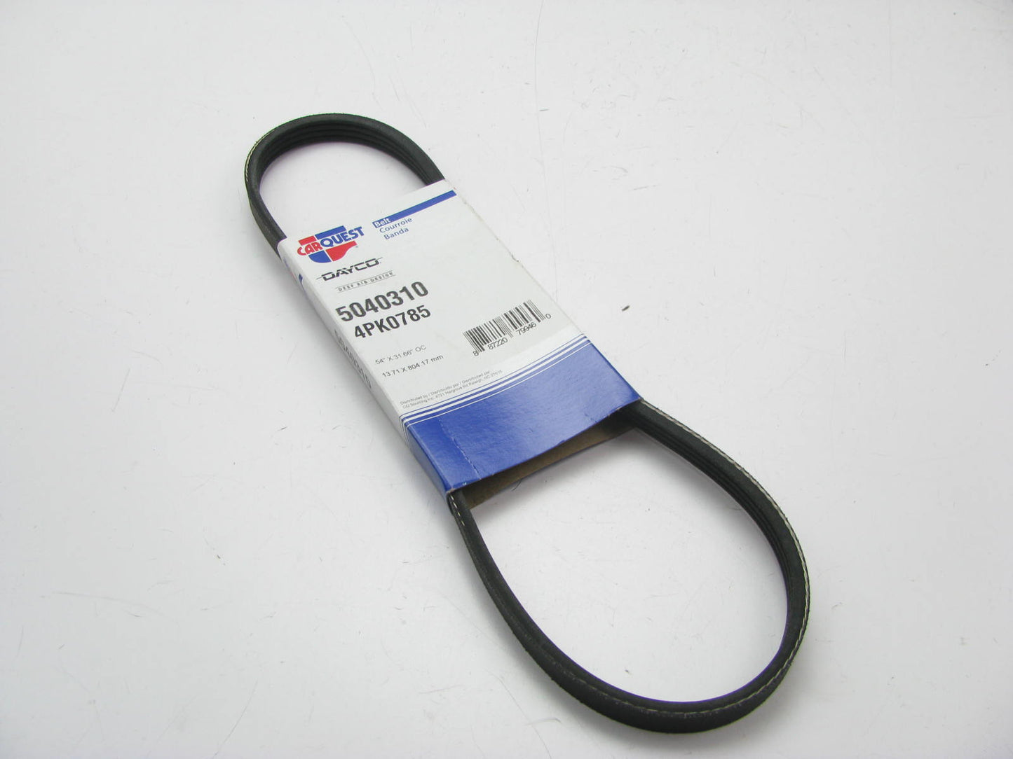 Dayco 5040310 Serpentine Belt - 0.54'' X 31.00'' - 4 Ribs