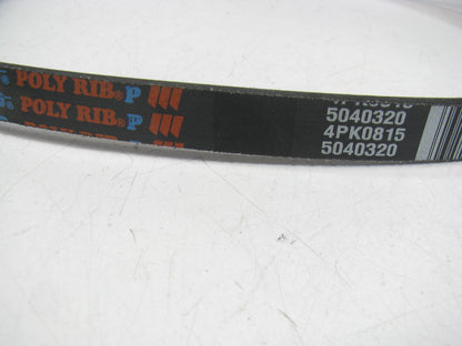 Dayco 5040320 Serpentine Belt - 0.56'' X 32.50'' - 4 Ribs