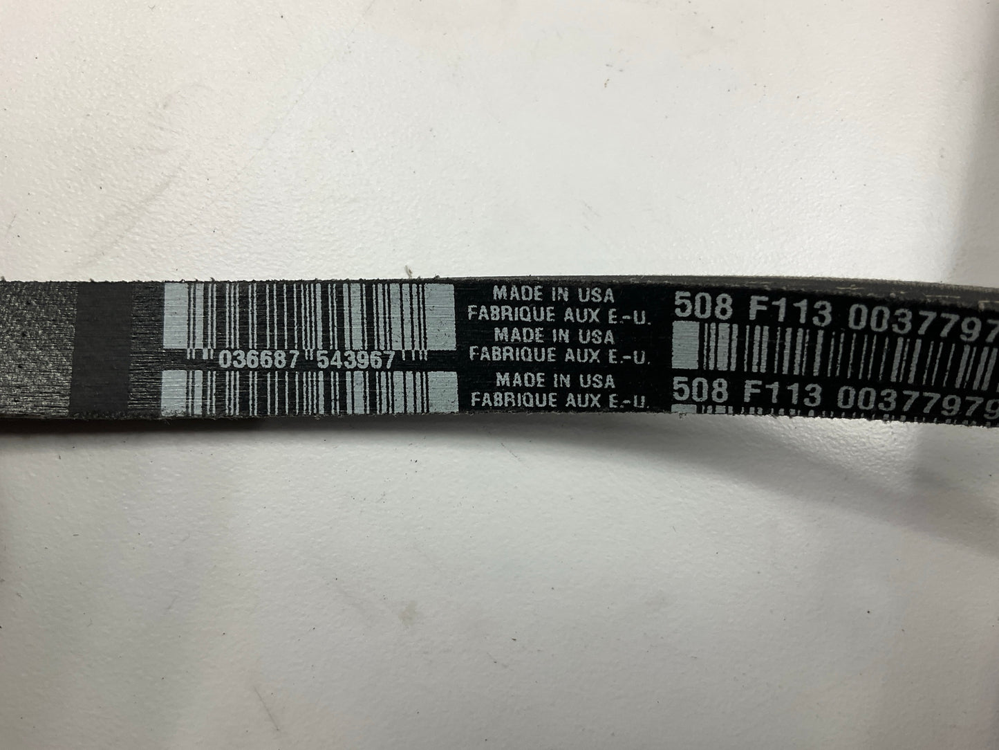 Dayco 5040338 Serpentine Belt
