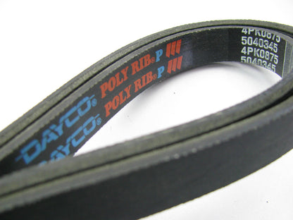 Dayco 5040345 Serpentine Belt - 0.54'' X 34.50'' - 4 Ribs