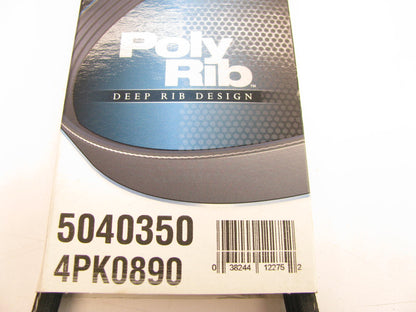 Dayco 5040350 Serpentine Belt - 0.54'' X 35.04'' - 4 Ribs
