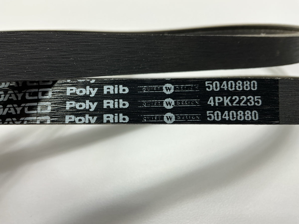 Dayco 5040880 Serpentine Belt - 0.54'' X 88.00'' - 4 Ribs
