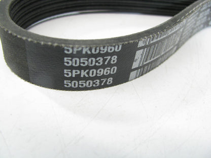 Dayco 5050378 Serpentine Belt - 0.69'' X 37.80'' - 5 Ribs