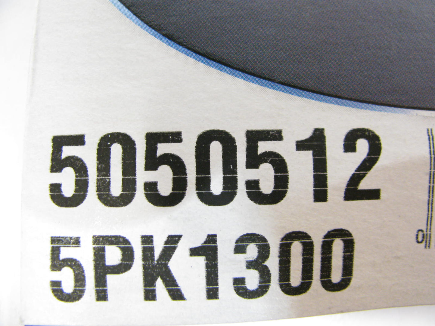 Dayco 5050512 Poly Rib Serpentine Belt