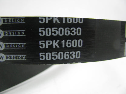 Dayco 5050630 Serpentine Belt - 0.69'' X 63.50'' - 5 Ribs