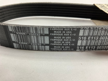 Dayco 5060295 Serpentine Belt 13/16'' X 30-1/8'' - 6 Ribs