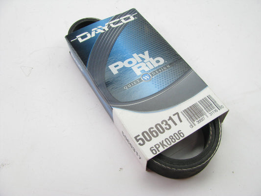 Dayco 5060317 Serpentine Belt - 0.82'' X 31.73'' - 6 Ribs