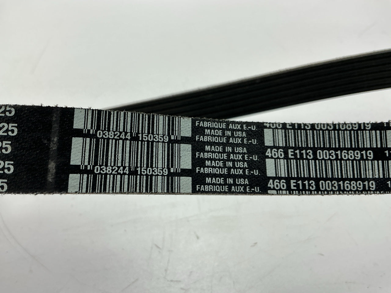Dayco 5060325 A/C Serpentine Belt - 1987-1993 Ford Mustang 2.3L ONLY