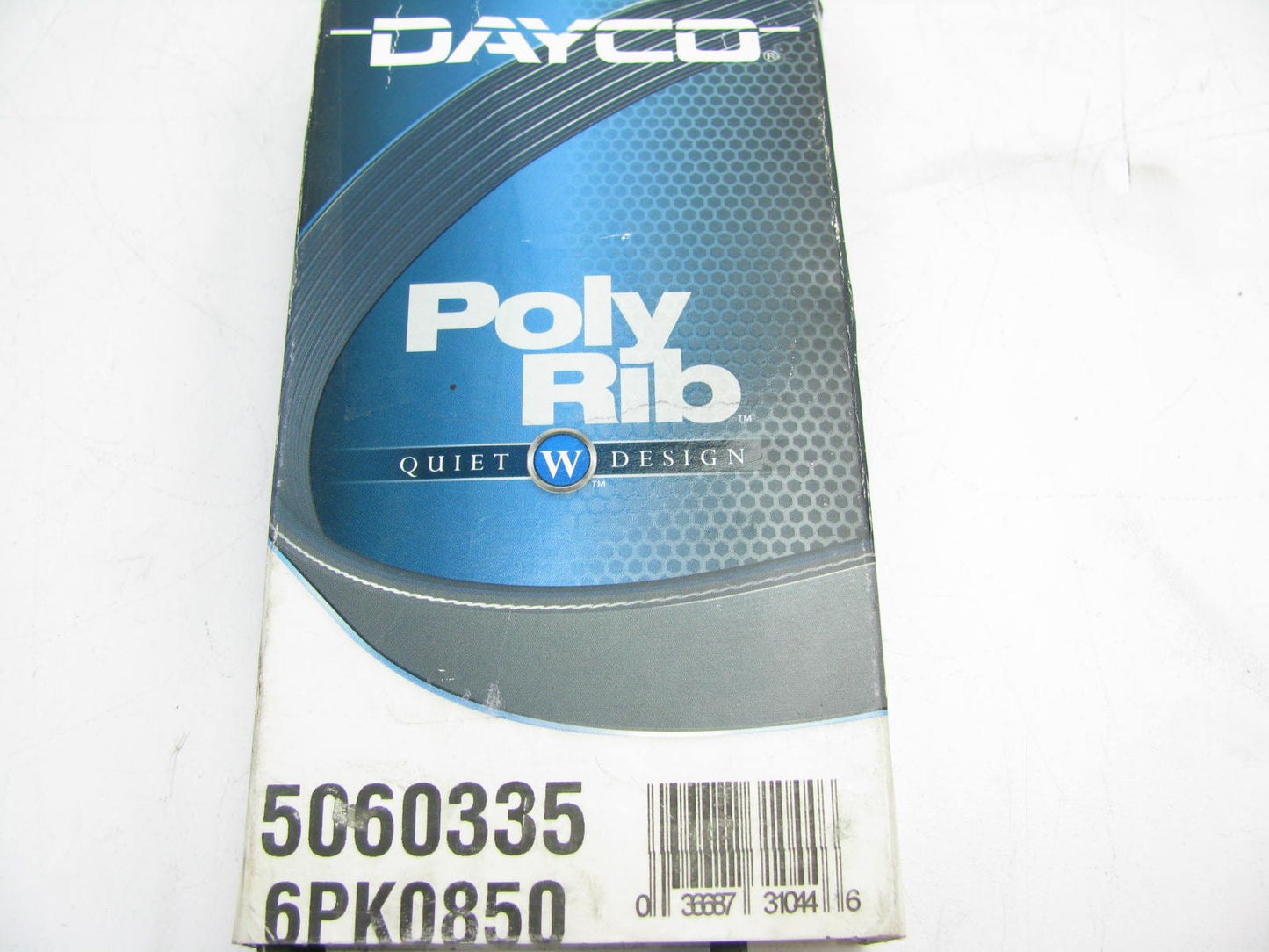 Dayco 5060335 Serpentine Belt - 0.82'' X 33.50'' - 6 Ribs