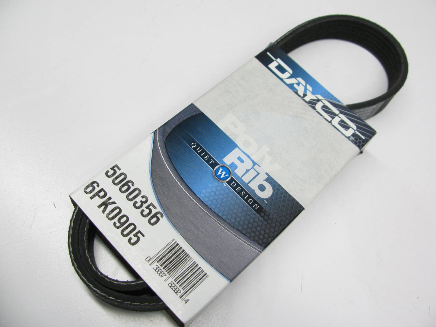 Dayco 5060356 / 6PK0905 V-Ribbed Serpentine Drive Belt