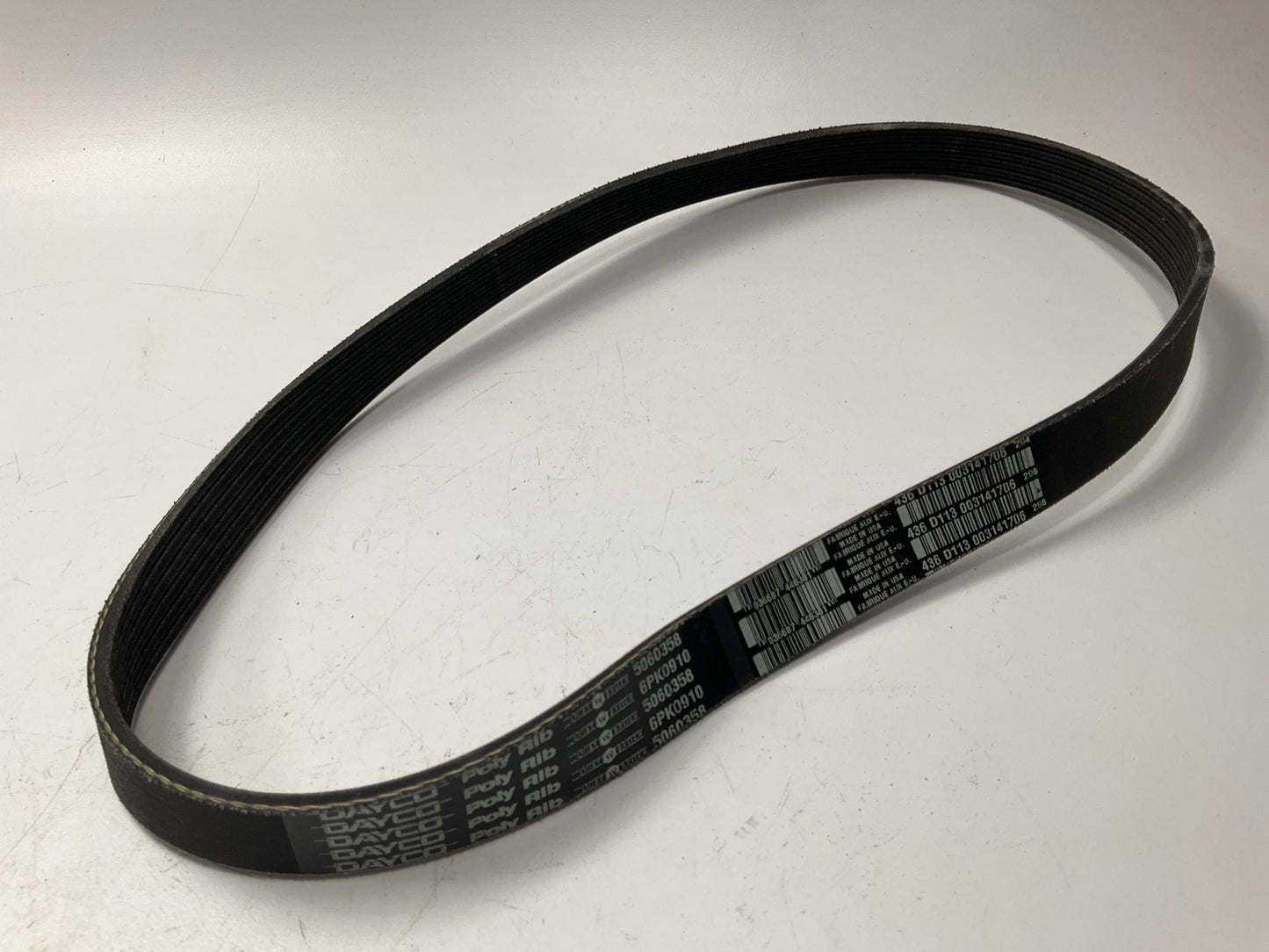 Dayco 5060358 Serpentine Belt