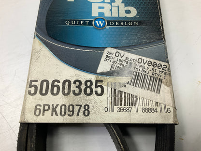 Dayco 5060385 Serpentine Belt